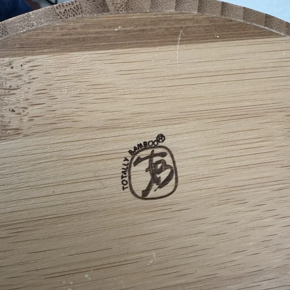 Totally Bamboo Oval Shaped Bamboo Kitchen‎ Utensil Holder 6